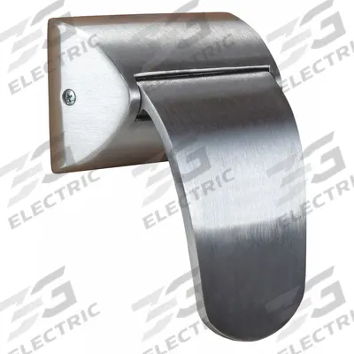 ABH Door Lockset: Passage Paddle Locksets, Brass, ADA Compliant