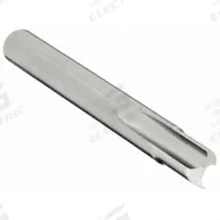 ONSRUD Solid Router Bit: Straight O-Flute, 2 Flute, 1/4" Cut Dia, 1" LOC (MPN 56-625)