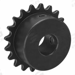 TRITAN Roller Chain Sprocket: 25, For 1/4 in Chain Pitch, 1/2 in Bore Dia, 20 Teeth, Steel (MPN 25BS20H X 1/2). Key specifications — Brand: TRITAN.