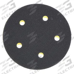 NORTON Low Profile Hook-and-Loop Disc Backup Pad: 5 in Dia x 1/2 in T, 5/16"-24 Threaded-Shank (MPN 63642506136). Key specifications — Brand: NORTON; Tool Connection: 5/16"-24 Threaded-Shank.