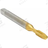 CHICAGO-LATROBE Spiral Point Tap: #10-24 UNC, H2 / 2B, 2 Flute, Plug Chamfer (MPN 330140)