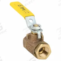 APOLLO Manual Two-Way Ball Valve: 3/8 in, Bronze, Straight, FNPT x FNPT, 600 psi Max. Pressure (CWP) (MPN 70-102-41). Key specifications — Brand: APOLLO; Handle: Lever.
