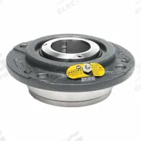 MOLINE BEARING 4 Bolt Flange Bearing: Spherical Roller, 2 15/16 in Bore, Cast Iron, 8 3/4 in Lg (MPN 19731215). Key specifications — Bore Type: Cylindrical; Brand: MOLINE BEARING; Lubricant Material: LC-2 Lithium Complex Grease; Mounting Bolt Size: 5/8 in; Split Housing: Not Split; System of Measurement: Inch.