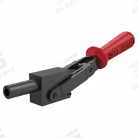 DE-STA-CO Straight Line Clamp: Solid Base Mounting, Std Horizontal Handle, 1.96 in Arm Lg, 1/2-13 (MPN 5130-B). Key specifications — Plunger Thread: 1/2-13; Recommended Spindle Model No.: 325203; Brand: DE-STA-CO.