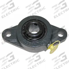SEALMASTER 2 Bolt Flange Bearing: Radial Ball, 1 11/16 in Bore, Cast Iron, Set Screws, 7 13/32 in Lg (MPN SFT-27). Key specifications — Bore Type: Cylindrical; Brand: SEALMASTER; Lubricant Material: NLGI #2 Equivalent; Mounting Bolt Size: 1/2 in; System of Measurement: Inch.