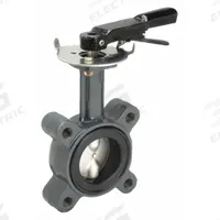VIEGA PROPRESS Butterfly Valve: 3 in Pipe Size, Concentric, 200 psi Max. Pressure (CWP), Lug, EPDM (MPN 22075). Key specifications — Brand: VIEGA PROPRESS; Handle Type: Lever; Disc Material: 316 Stainless Steel.