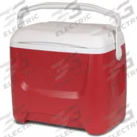 IGLOO Chest Cooler: Red, 41 Cans, 28 qt Cooler Capacity, 3 day Ice Retention (MPN 00050051). Key specifications — Brand: IGLOO; Drain Plug: Included; Wheels Included (FILTER): No.