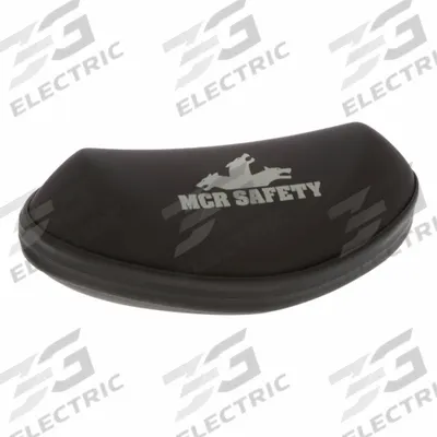 MCR SAFETY Eyewear Case: Zipper Closure Type, Belt Clip Not Included, Black - Cases for Safety Glasses