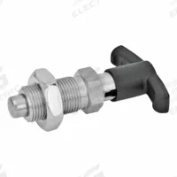 JW WINCO Indexing Plungers with T-Handle: Locking, 18-8 SS Body & Plunger, M16x1.5, 8.5 N to 26 N (MPN 817.4-8-8-M16X1.5-CK-NI). Key specifications — Brand: JW WINCO.