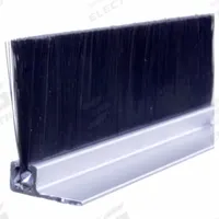 AMERICAN GARAGE DOOR SUPPLY Brush Seal: 90° Angle, Nylon, 1 in Brush Lg, 7 5/6 ft Composite Widths (MPN BN9161-94). Key specifications — Brush Material: Nylon; Includes: Galvanized Self-Drilling Mounting Screws; Width Type: Single; Brand: AMERICAN GARAGE DOOR SUPPLY.