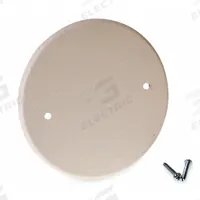 BELL Electrical Box Cover: 1 Gangs, Blank, For Round Box Shape, Steel, 5 in Overall Dia (MPN 5653-1). Key specifications — Brand: BELL; For Box Shape: Round; Material: Steel; Cover Design: Blank.