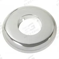 KISSLER Escutcheon: For Universal Fit Most Mfgs Series, Plastic, Chrome Finish, 12 PK (MPN 42-9015). Key specifications — Finish: Chrome; Compatible Series: Universal Fit Most Mfgs; Brand: KISSLER.