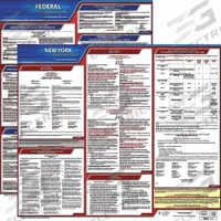 JJ KELLER Labor Law Poster: NY, English, Plastic, 30 in x 24 in, Federal and State Labor Law (MPN 100-NY-1). Key specifications — State/Province: NY; Language: English.
