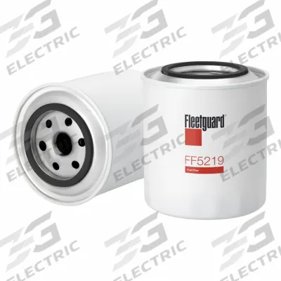 FLEETGUARD Fuel Filter: Spin-On, 3 15/16 in Overall Lg, 3 3/4 in Outside Dia - Spin-On Fuel Filters