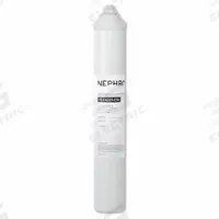 NEPHROS Quick-Connect Water Filter: 1 micron, 2 gpm, 17 in Overall Ht, 3 in Overall Dia (MPN 70-14220-E60). Key specifications — Product Type: Quick-Connect Water Filter; Filter Media: Carbon; Brand: NEPHROS; Reduces: Class 1 Particulate.