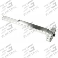 VON DUPRIN Exit Device: 3 ft Max Door Wd, Chrome (MPN ELRX99EO 3 26D). Key specifications — Product Type: Exit Device; Brand: VON DUPRIN; Exit Device Type: Rim; Exit Bar Style: Touchbar.