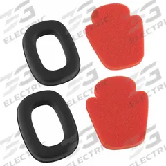 HOWARD LEIGHT BY PIP Earmuff Hygiene Kit: 23 dB NRR (MPN 1035136-VS). Key specifications — Compatible with Series: VeriShield 100 Series; Includes: (2) Foam Inserts; Sub-brand: Verishield; Compatible Manufacturer Model Number: VS110F; Insert Color: Orange; Cushion Color: Black; Brand: HOWARD LEIGHT BY PIP; Compatible with Brand: Howard Leight.
