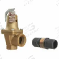 WATTS Relief Valve: FNPTF x FNPTF, 1 1/4 in x 1 1/4 in, Copper Silicon Alloy, 8 1/2 in Overall Ht (MPN 1-1/4 LF174A 125 FS). Key specifications — Brand: WATTS.