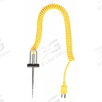 COOPER ATKINS Penetration Temperature Probe: -100°F to 500°F /-73°C to 260°C, 3.5 in Probe Lg (MPN 50209-K). Key specifications — Brand: COOPER ATKINS; Handle Type: T-Handle.