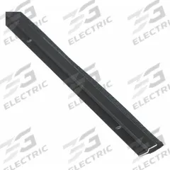 NATIONAL GUARD Door Weatherstripping: Flat Insert, 3 ft Lg, 1 1/8 in Wd, 1 3/16 in Ht (MPN 127NDKB-36). Key specifications — Insert Material: Neoprene; Flange Material: Aluminum; Brand: NATIONAL GUARD.