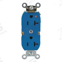 LEVITON Receptacle: Duplex, 5-20, Brown, 125V AC, 20 A, 2 Pole / 3 Wire (MPN 5362-IGB)