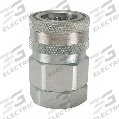 SNAP-TITE Hydraulic Quick Connect Hose Coupling: 1/2 in Coupling Size, Steel - PH Series Hydraulic Quick-Connect Coupling Bodies
