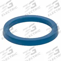 JW WINCO Sealing Ring: FDA Approved, FKM, Blue, 8 mm Inside Dia, 12 mm Outside Dia, 2 mm Max Thick (MPN 7600-12-8-2-FKM-85). Key specifications — Brand: JW WINCO; Product Type: Hygienic Sealing Washer; System of Measurement: Metric; Seal Material: FKM; Seal Material Color: Blue; FDA Approval: FDA Approved; Pack Size: Small Pack.