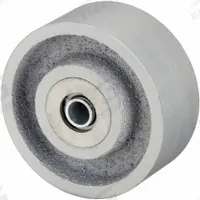 APPROVED VENDOR Caster Wheel: 3 in Wheel Dia., 1 3/8 in Wheel Wd, Iron, 450 lb Load Rating, Roller (MPN CA0300106). Key specifications — Includes Spanner Bushing: Included; Wheel/Tread Material: Iron; Wheel/Tread Color: Silver; Brand: APPROVED VENDOR.
