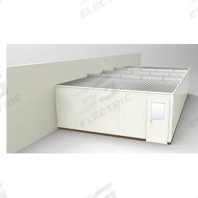 PORTA-FAB Modular In-Plant Office: 40 ft x 20 ft x 8 ft, 3 Walls, Steel-Covered Drywall - 3-Wall Unassembled In-Plant Offices
