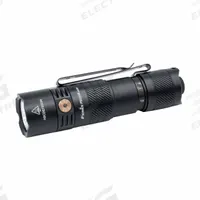 FENIX LIGHTING Flashlight: Rechargeable, 1,300 lm, 1.03 hr Run Time at Max. Brightness, Black (MPN PD26RACBK). Key specifications — Brand: FENIX LIGHTING; Switch Location: Body; Charger Style Included: USB Type-C Cord; Battery Requirements - Broad: Includes 1 ARB-L1-1600.