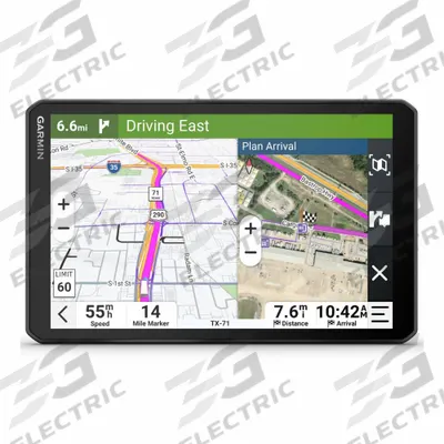GARMIN Navigation Unit: Magnetic Mount, TFT, 4 13/64 in Display Ht - Vehicle GPS Units