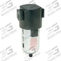 WILKERSON Filter: Particulate, 1/2 in NPT, 5 micron, 63 scfm, 150 psig Max Op Pressure, Plastic Bowl (MPN F16-04-000). Key specifications — attr110055: 16; attr110008: WILKERSON.