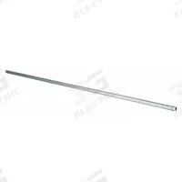 ECONOCO Shelf Support: Single, 48 in x 3/32 in x 1/2 in, Zinc-Plated, 16 ga Gauge, Silver (MPN DSP48). Key specifications — Product Type: Metal Shelf Support; Color: Silver; For Display Type: Single or Double Slotted Standards; Material: Steel; Duty Rating: Heavy Duty; Brand: ECONOCO; Finish: Zinc-Plated; Mounting Type: Snap-on.