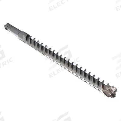 MILWAUKEE Rotary Hammer Drill: 1/4 in Drill Bit Size, 10 in Max Drilling Dp - SDS-Plus Concrete & Masonry Drill Bits