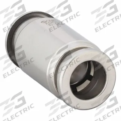 SMC Push-Fit Union Fitting: 10 mm OD x 10 mm OD Size, Push-to-Connect x Push-to-Connect - Stainless Steel Tube Fittings