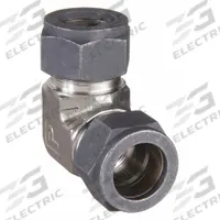 PARKER Compression Fitting Elbow: 3/4 in OD x 3/4 in OD Fitting Size, Compression x Compression (MPN 12-12 EBZ-SS). Key specifications — Series: CPI(TM); Compatible Fitting Brands: CPI™; Brand: PARKER.