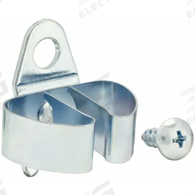 TRITON PRODUCTS Standard Spring Clip: 1/4 in_1/8 in Peg Hole, For 1 in Pegboard Hole Spacing - Spring Clips for Round-Hole Pegboard