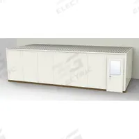 PORTA-FAB Modular In-Plant Office: 28 ft x 12 ft x 8 ft, 3 Walls, Steel-Covered Drywall, Beige (MPN GS1228-3). Key specifications — Exterior Color: Beige; Brand: PORTA-FAB; Sound Transmission Coefficient: STC 31; Frame Material: Steel.