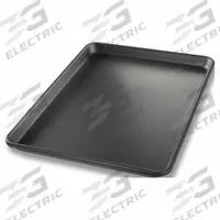 CHICAGO METALLIC Sheet Pan: Sheet Pan Pan, One Half Sheet Pan Size, Anodized Aluminum, Pre-Seasoned (MPN 40954). Key specifications — Bead Closure: Closed Bead; Coating: Pre-Seasoned; Pan Style: Sheet Pan; Perforation: Solid; Brand: CHICAGO METALLIC; Material: Anodized Aluminum; NSF Certified: No; Sheet Pan Size: One Half.