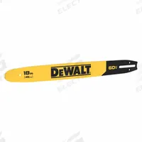 DEWALT Replacement Bar: 18 in Compatible Bar Lg, 3/8 in, 0.05 in Gauge (MPN DWZCSB18). Key specifications — Brand: DEWALT; Compatible Chain Saw Manufacturer: Dewalt; Pitch: 3/8 in.