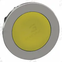 SCHNEIDER Flush Push Button: 30 mm Mounting Size, Metallic, Maintained (MPN ZB4FH05). Key specifications — Brand: SCHNEIDER; Action: Maintained; Series: XB4; Push Button Material Type: Metallic.