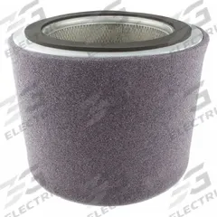SOLBERG HEPA Cartridge Filter: Fiberglass, 9.63 in Overall Ht, 6 in Inside Dia, 9 3/4 in Outside Dia (MPN HE244P). Key specifications — attr59866: HE244P; attr59869: SOLBERG; attr59875: F-244P-400F.