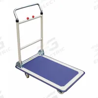 APPROVED VENDOR Platform Truck: 660 lb, 35 1/2 in L x 23 3/4 in W x 7 in H Deck, Solid, 20 ga Deck (MPN 33H179). Key specifications — Side Panel Type: No Side Panels; Brand: APPROVED VENDOR; Color: Gray; Caster/Wheel Configuration: (2) Swivel.