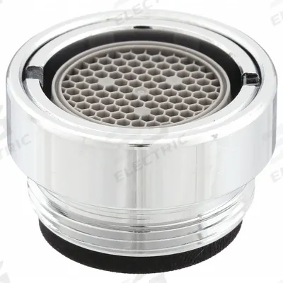 CHICAGO FAUCETS Outlet: 1.5 gpm Flow Rate, Laminar Flow Outlet, Brass, Chrome Finish, Male - Faucet Aerators & Outlets