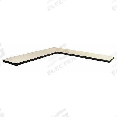 PRO-LINE Cantilever Shelf: 48 in Overall Wd, 12 in Overall Dp, Beige, Steel, Laminate - Shelves for Workbenches