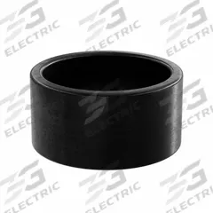 OILITE Sleeve Bearing: PEEK, 1 1/4 in Bore, 1 1/2 in OD, 3/4 in Overall Lg, Black, -40°F to 500°F (MPN PS-2024-06B). Key specifications — Color: Black; Brand: OILITE.