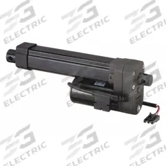 WARNER LINEAR Linear Actuator: M-Track 1, 100 lbf Rated Load, 5.906 in Stroke, 12V DC (MPN M1-D012-0100-A06-LN). Key specifications — Nut Material: Plastic.