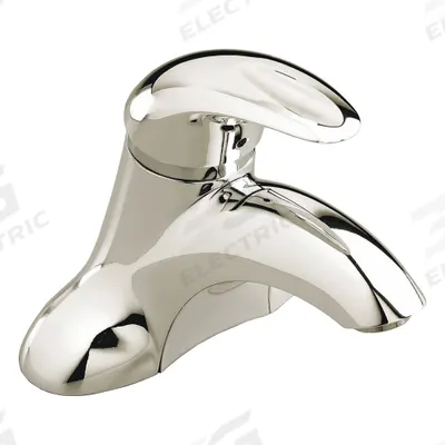 AMERICAN STANDARD Low Arc Bathroom Faucet: Reliant 3, Cast Brass, Brushed Nickel Finish - Centerset Handle Bathroom Faucets