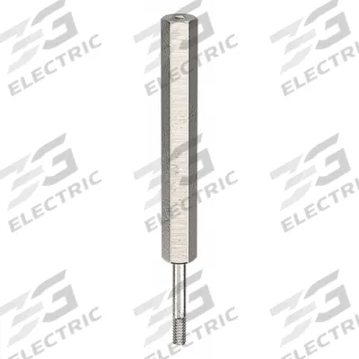 APPROVED VENDOR Standoff: Male x Female, 4 in Lg, Hex, Aluminum, Plain, 1/4 in Hex Wd, Aluminum - Aluminum Male x Female Standoffs