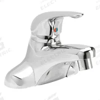 ZURN Low Arc Bathroom Faucet: AquaSpec®, Brass, Chrome Finish, 2.2 gpm Flow Rate, Centerset, Arc (MPN Z7440-XL). Key specifications — Includes: Flex Hose; Brand: ZURN; Series: AquaSpec®.